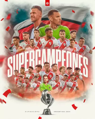 River Plate - Campeones Supercopa Argentina 2024