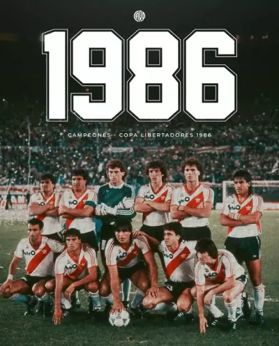 River Plate - Campeón Copa Libertadores 1986